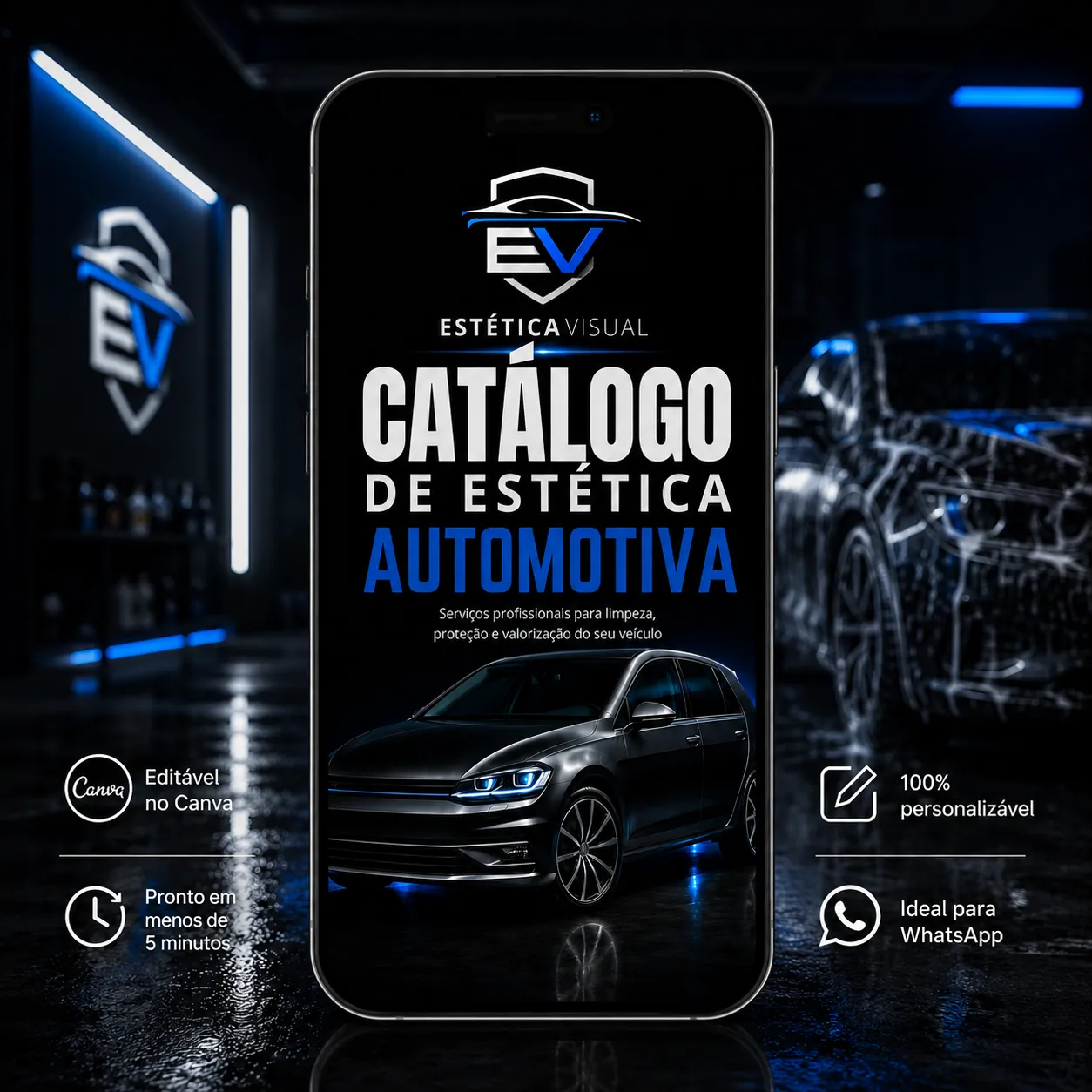 Modelo Principal - Polimento Automotivo