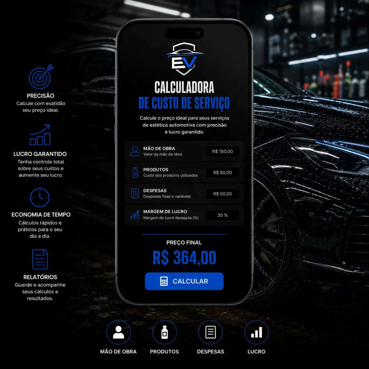 Calculadora de Custo